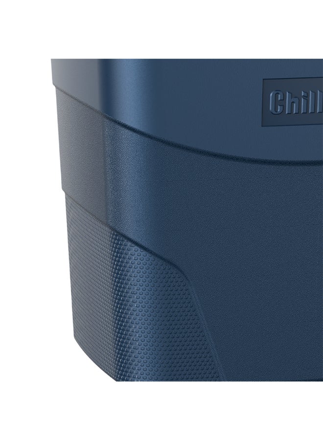 كوزموبلاست تشيلبوكس صندوق ثلج خفيف الوزن ومتين أزرق لؤلؤي وأبيض 12 لتر IFEPCB012PB - Image 5